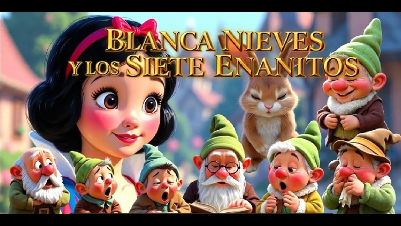 Blancanieves y Los Siete Enanitos 🍎✨ | Cuentos infantiles para Dormir 👑 La Manzana Envenenada 📖