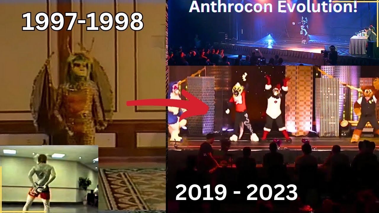 Furry conventions | Anthrocon Evolution 1997 - 2023