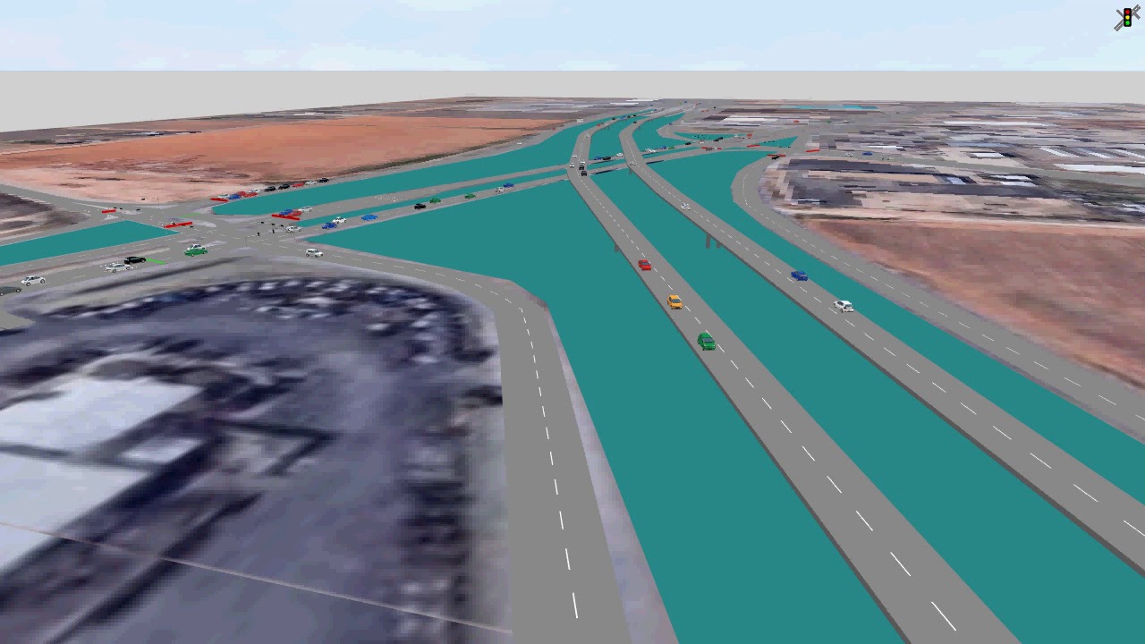 us 84 and loop 289before 3d 3D edited