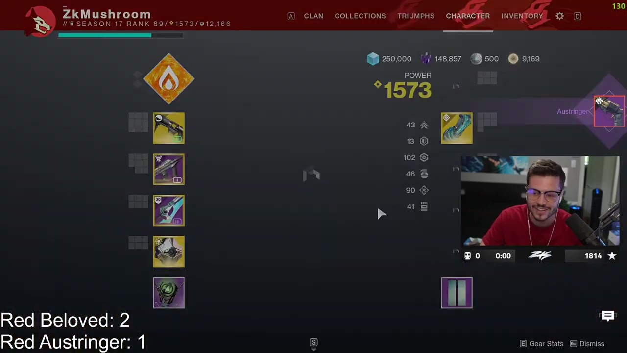 ZK Gets The Godroll Austringer Before Crafting It LOL