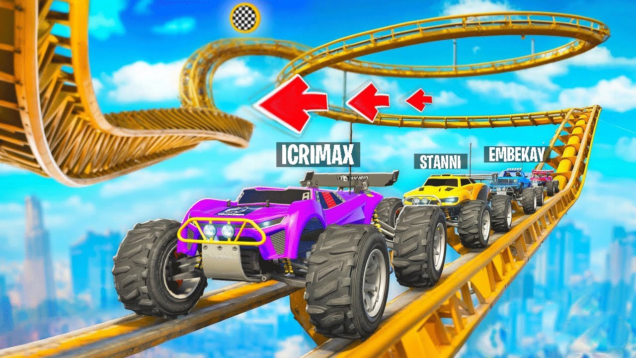 6 YOUTUBER GTA RENNEN gegen um 6.000€ @StandartSkill @iCrimax