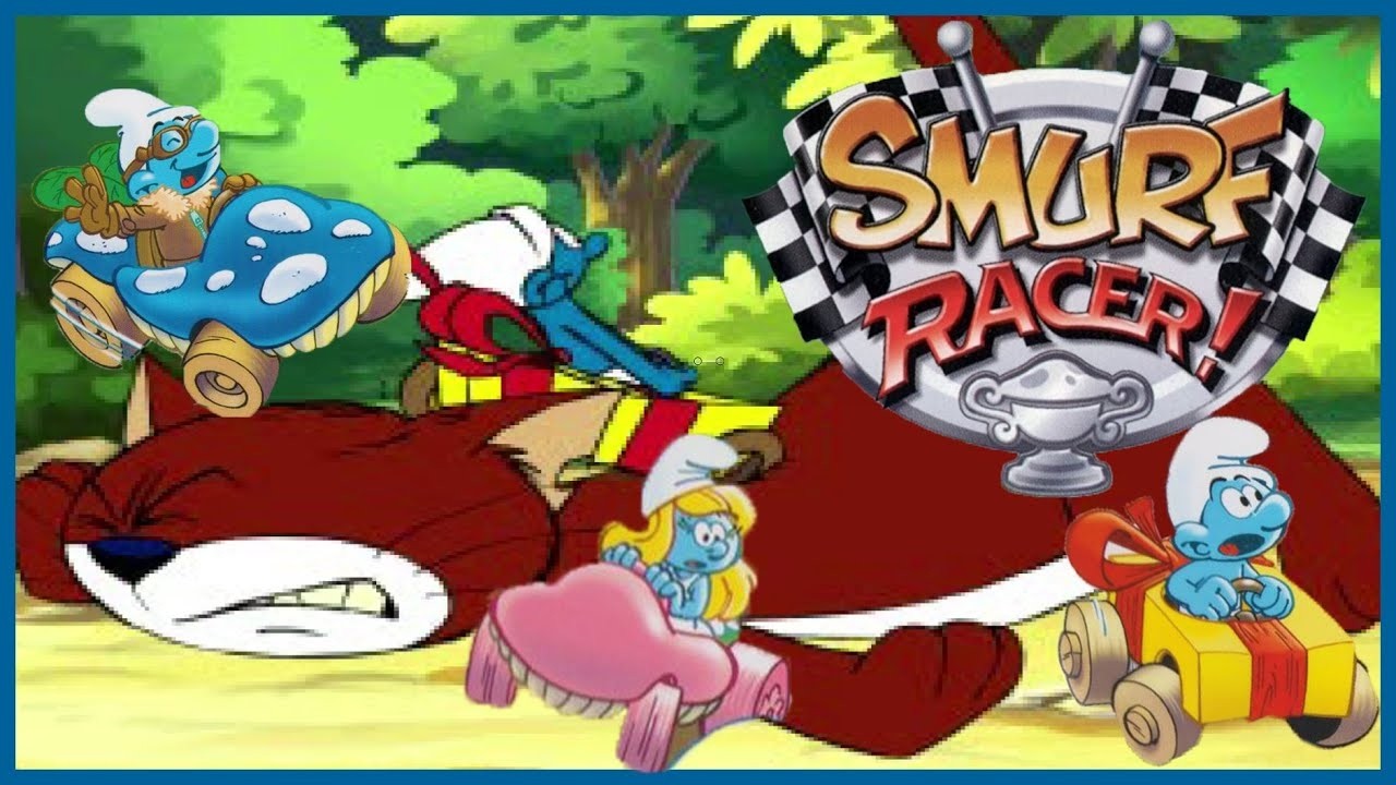 3, 2, 1, Smurf! My First Racing Game