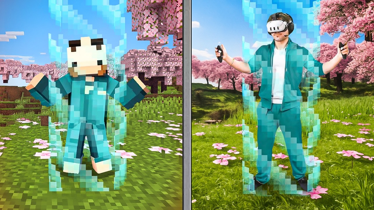 Minecraft VR ama Dünya Genişliyor