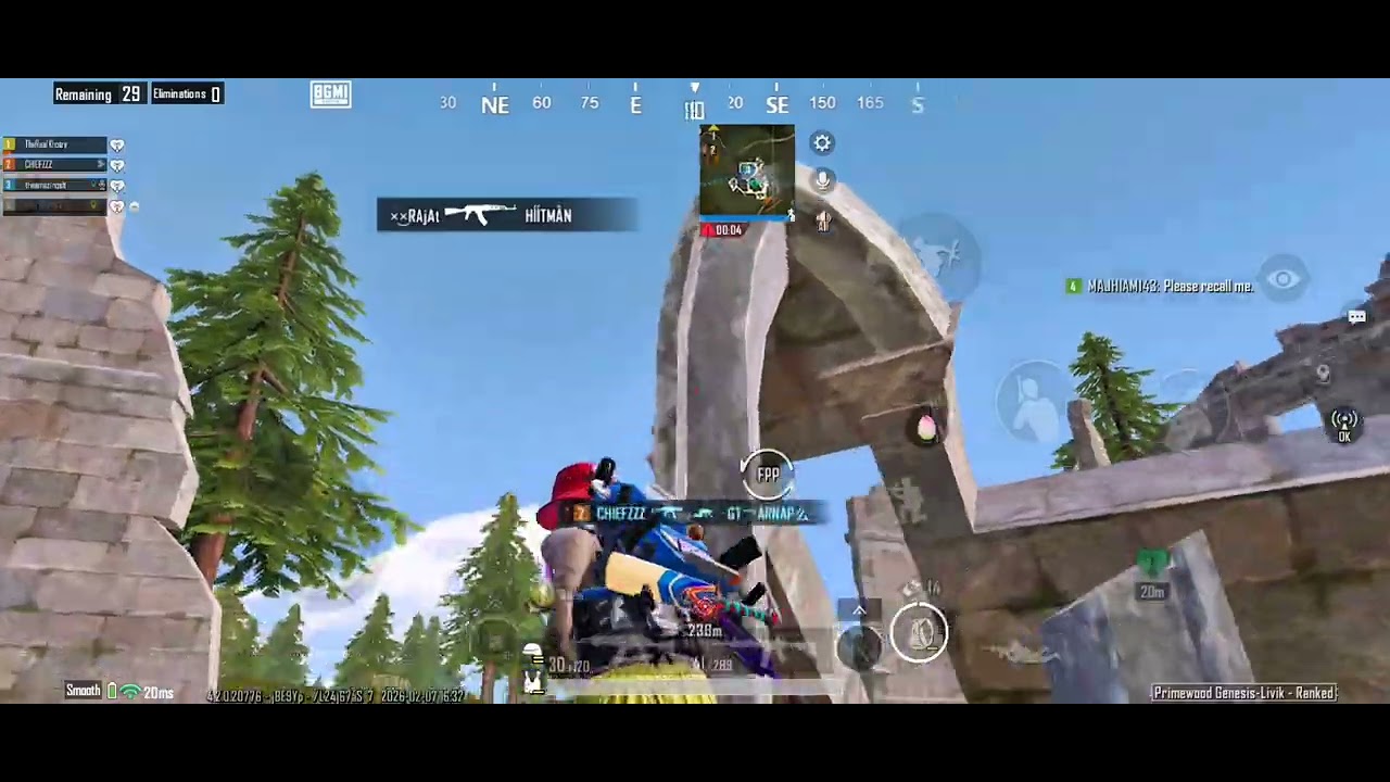 Bgmi update livik Gameplay 