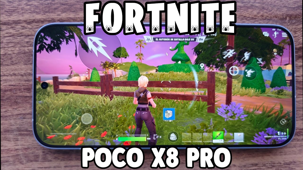 ✅POCO X8 Pro + Fortnite Mobile = ¿BESTIA o DECEPCIÓN? Gráficos Épicos🔥