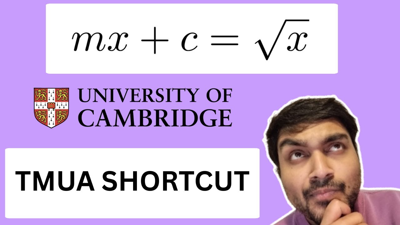Solving A TMUA Problem in Under a Minute