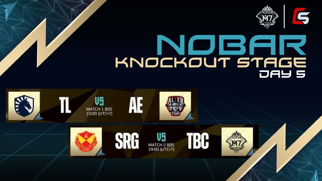 🔴NOBAR M7 KNOCKOUT STAGE Day 5 #MLBBCreator #charlesstudios