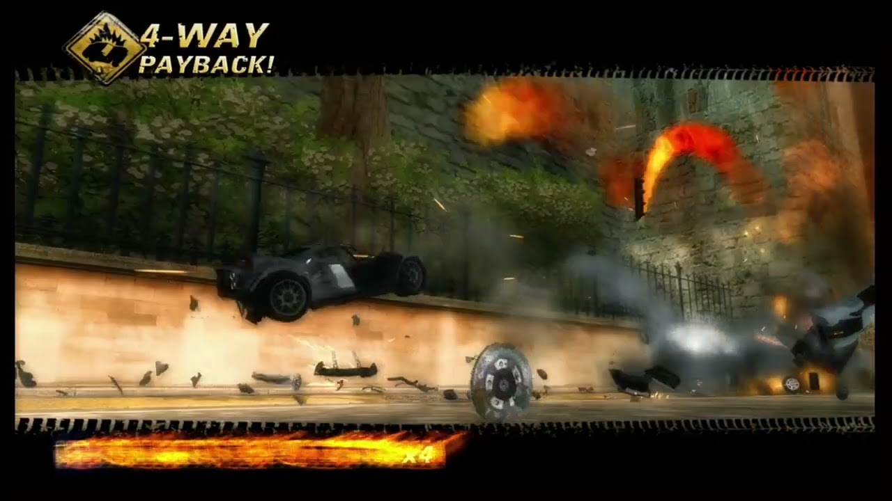 Burnout Revenge | Eternal City - Crashbreaker Race (Gold) | 3:56.91