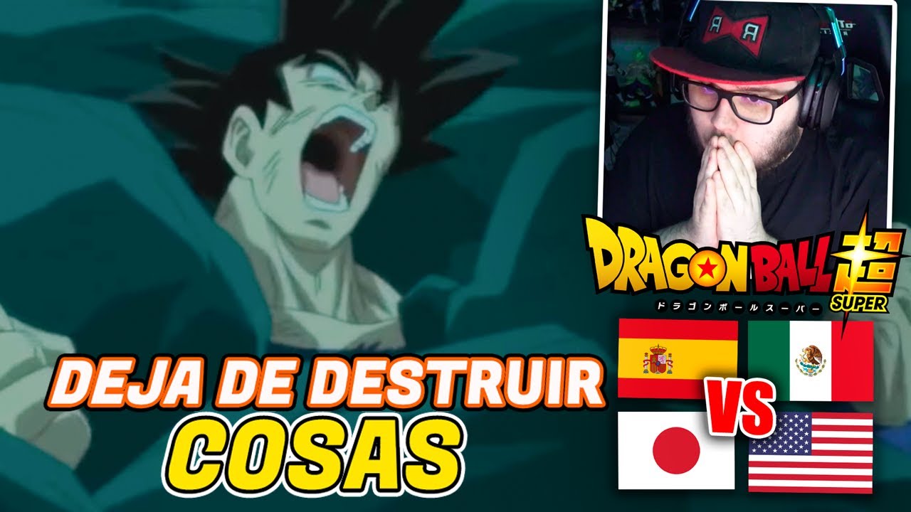 🇪🇸 ESPAÑOL REACCIONA A DRAGON BALL LATINO 😱 GOKU VS BILLS ( DEJA DE DESTRUIR COSAS ) 😱