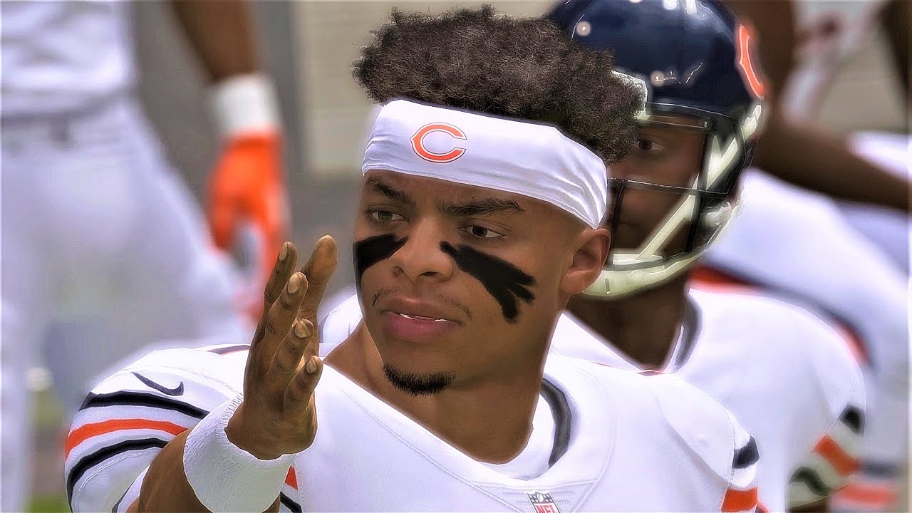 Madden 22 Next Gen Justin Fields Chicago Bears Rebuild All Madden Edition PS5 Game Play
