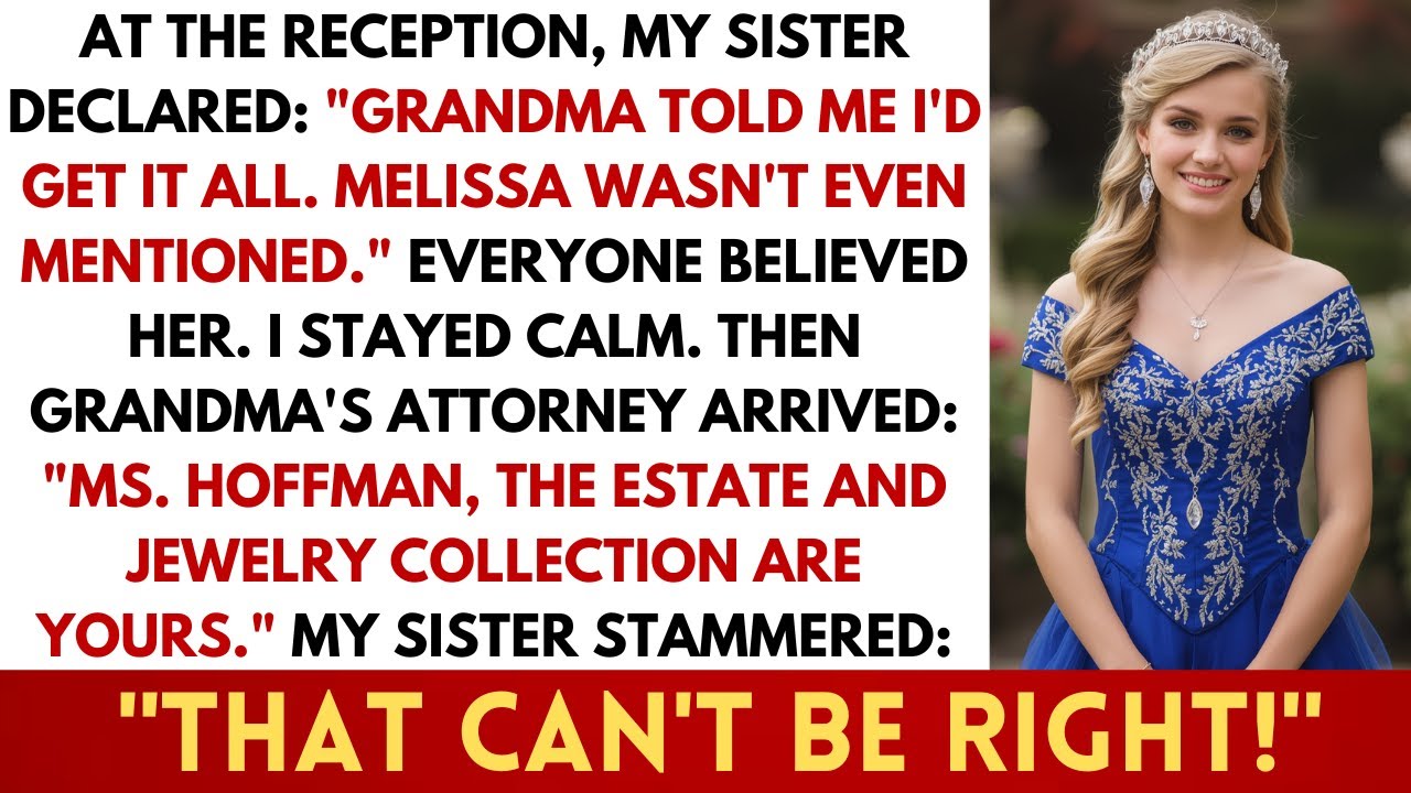 She Said Grandma Left Me Out Completely - Until the Lawyer Revealed the Real Will