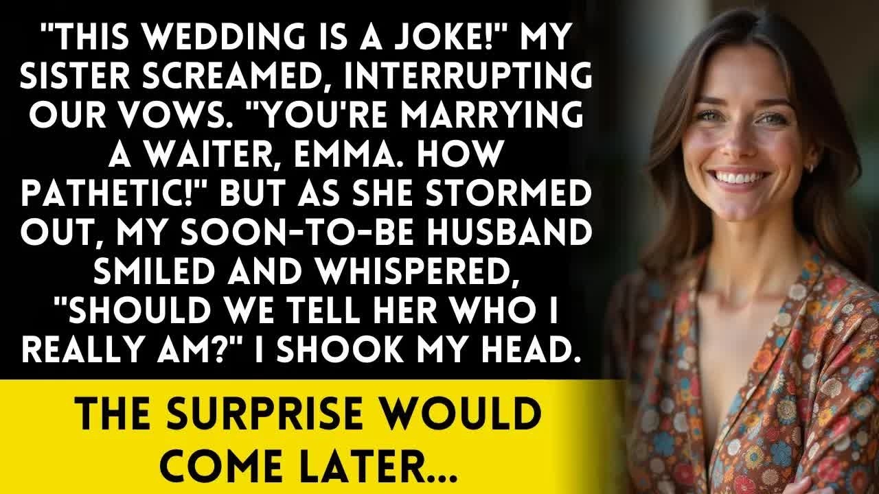 My Sister Ruined My Wedding And Called Me Pathetic  She Didn't Know Who My ...