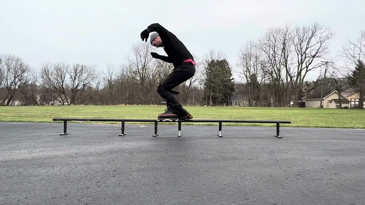 Skating the new Madd Gear practice rail 3’ extension #aggressiveinline