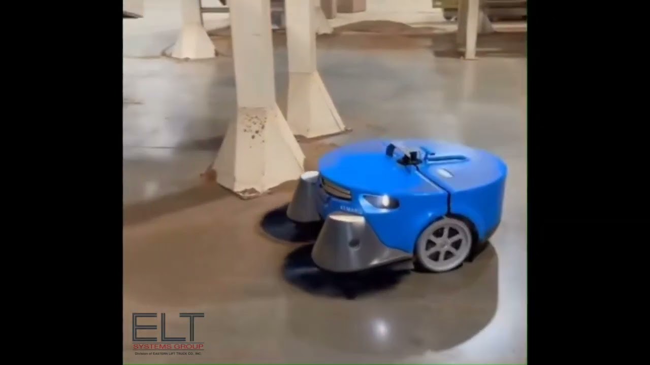 A Revolutionary New Way to Clean your Floors: the KEMARO Robotic Sweeper from Eastern Lift Truck Co.