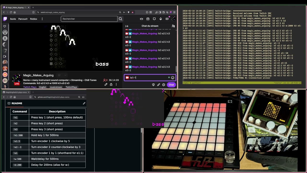 Twitch Plays Norns