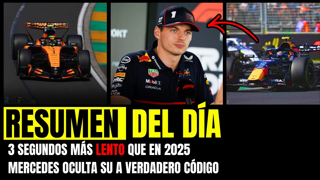 🔥 Verstappen envía un mensaje y la telemetría revela la mayor vergüenza de la F1 de 2026