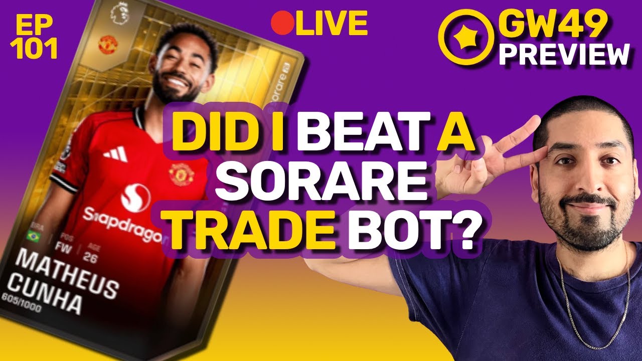 Did I Beat A Sorare Trade Bot? (Feels Like Yes) I RTSB #101