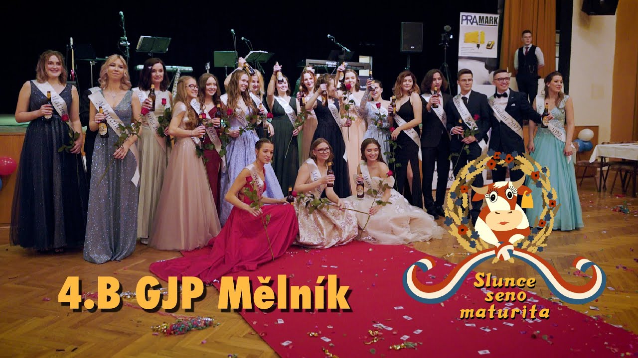 Maturitní ples 4.B GJP Mělník 2022 - Půlnočko