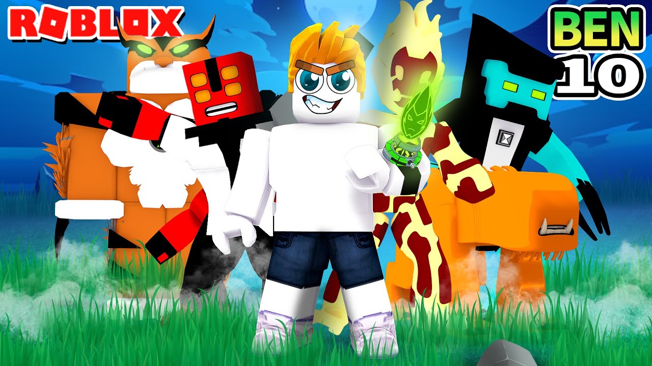 我戴上最強變身手錶！變成各種外星人英雄！【Roblox 機械方塊】