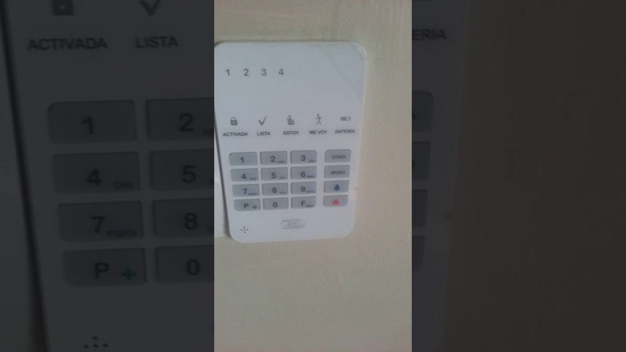 Programacion Alarma X-28