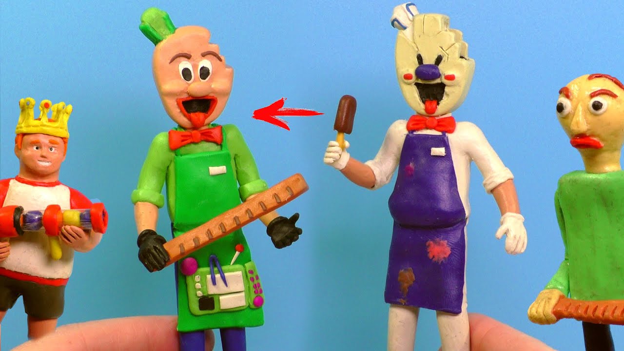 Making Rod Ice Scream 3 - BALDI'S BASICS MOD with Clay