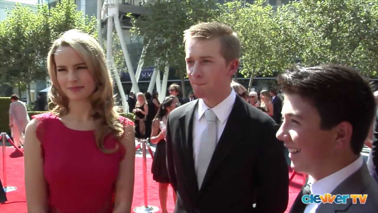 Bridgit Mendler, Jason Dolley & Bradley Steven Perry Interview - 2012 Creative Arts Emmys