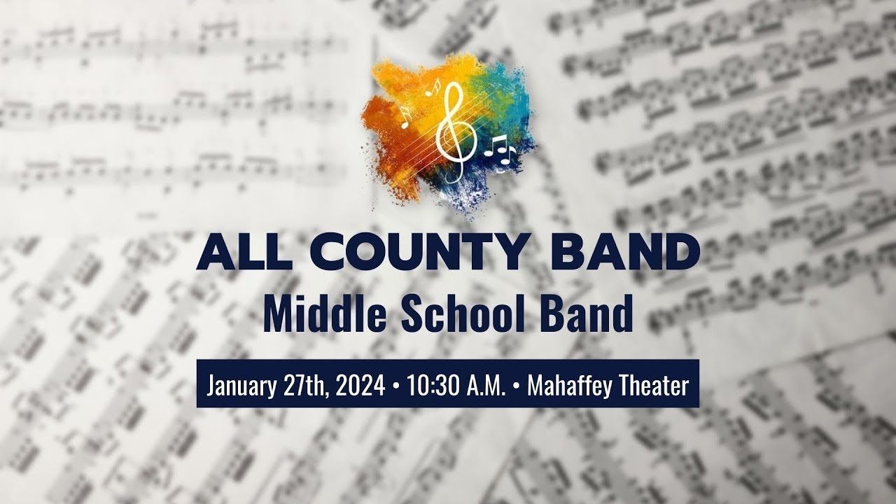 Watch the All County Middle School Band From Pinellas County Schools