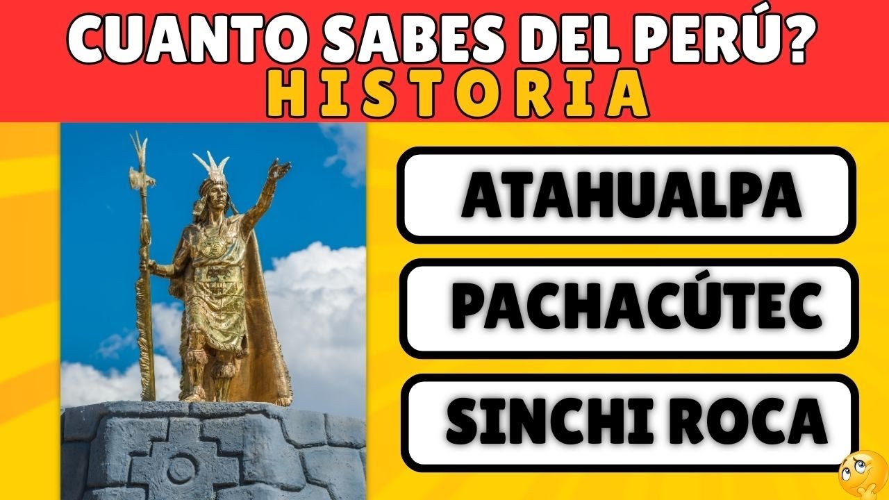 ¿Cuánto Sabes de la Historia del Perú? 😱 Solo los Expertos Pasan este Quiz ÉPICO
