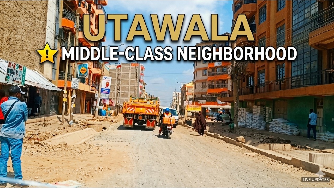 This Area is Gaining Popularity as a MIddle-class Neighborhood | UTAWALA to Kayole Junction