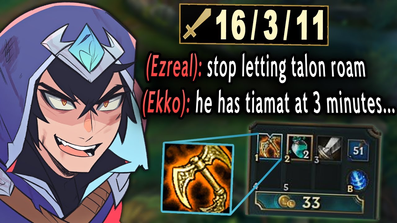 When Talon gets Tiamat at 3 minutes...