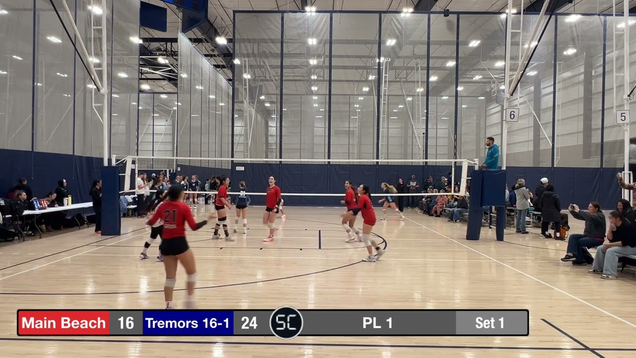 2/22/26 PL1 Tremors 16-1 vs. Main Beach