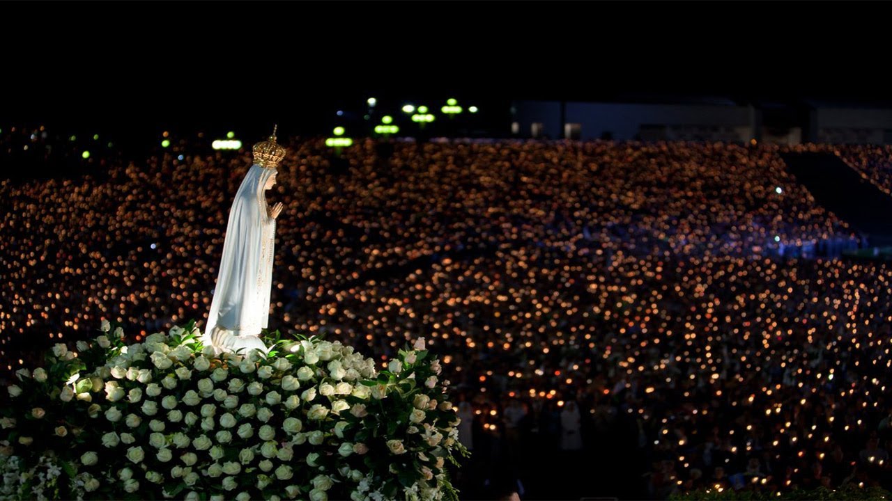Rosary and Candlelight Procession from the Shrine of Our Lady of Fatima - 12-05-2022