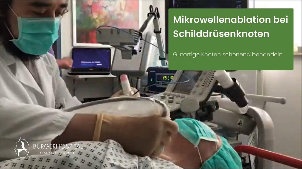 Mikrowellenablation bei gutartigen Schilddrüsenknoten
