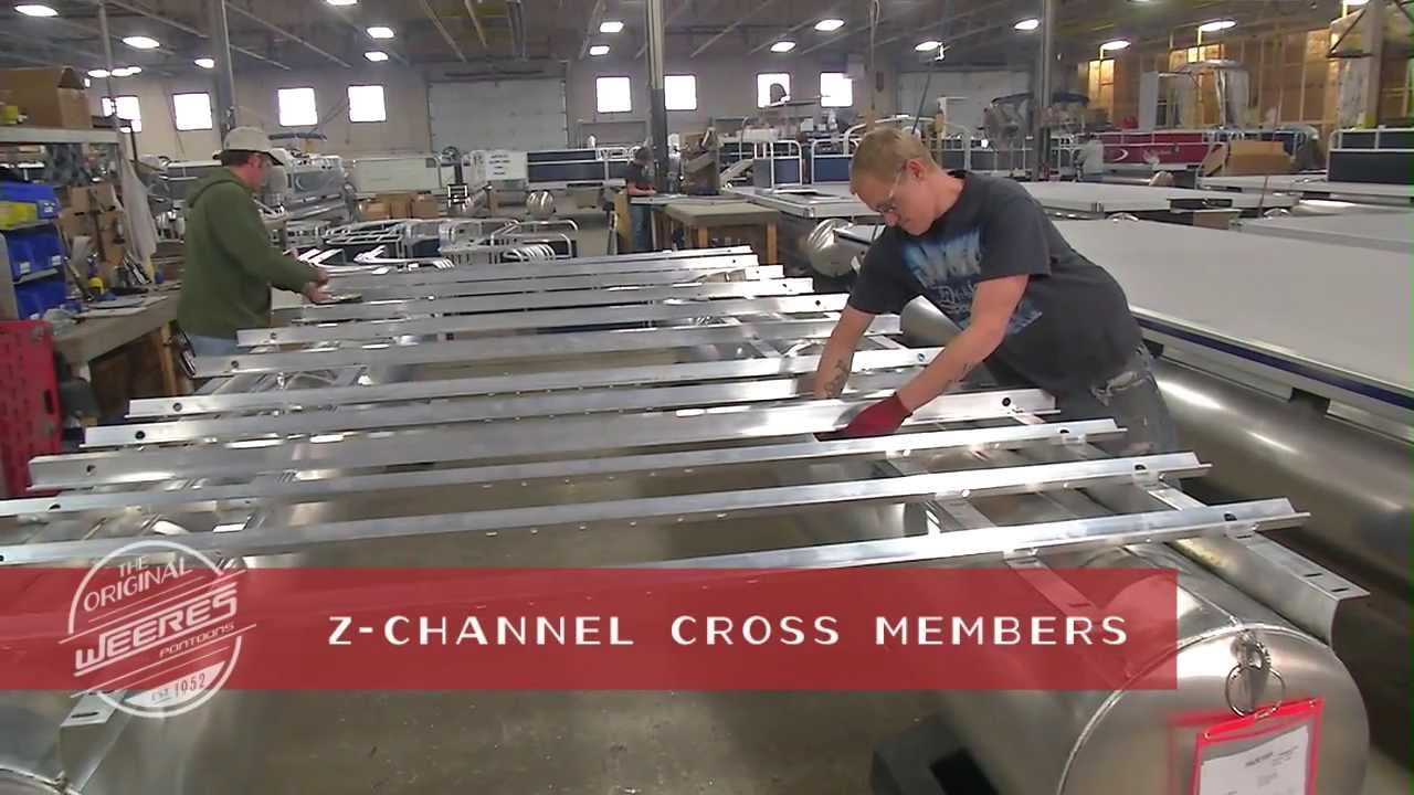 Weeres Pontoons Factory Tour