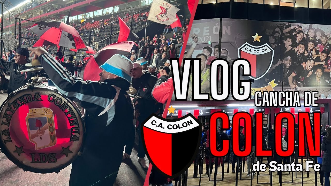 COLON DE SANTA FE VS ATL. RAFAELA VLOG DE CANCHA