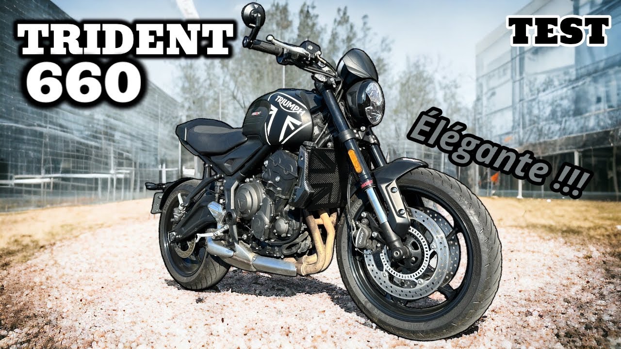 ESSAI TRIUMPH TRIDENT 660 A2. IL EST BON CE 3 CYLINDRES