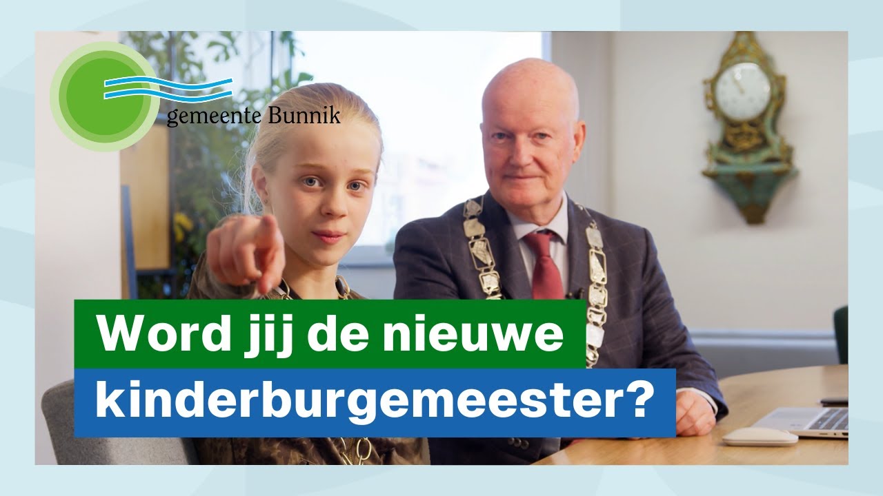 Word jij de nieuwe kinderburgemeester? | Gemeente Bunnik