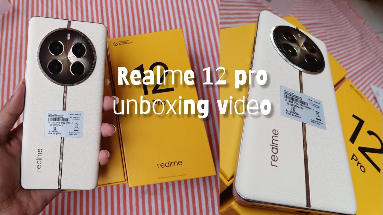 Realme 12 pro unboxing video|| My mobile unboxing video #realme #mobile #gadgets #electronicgadgets 