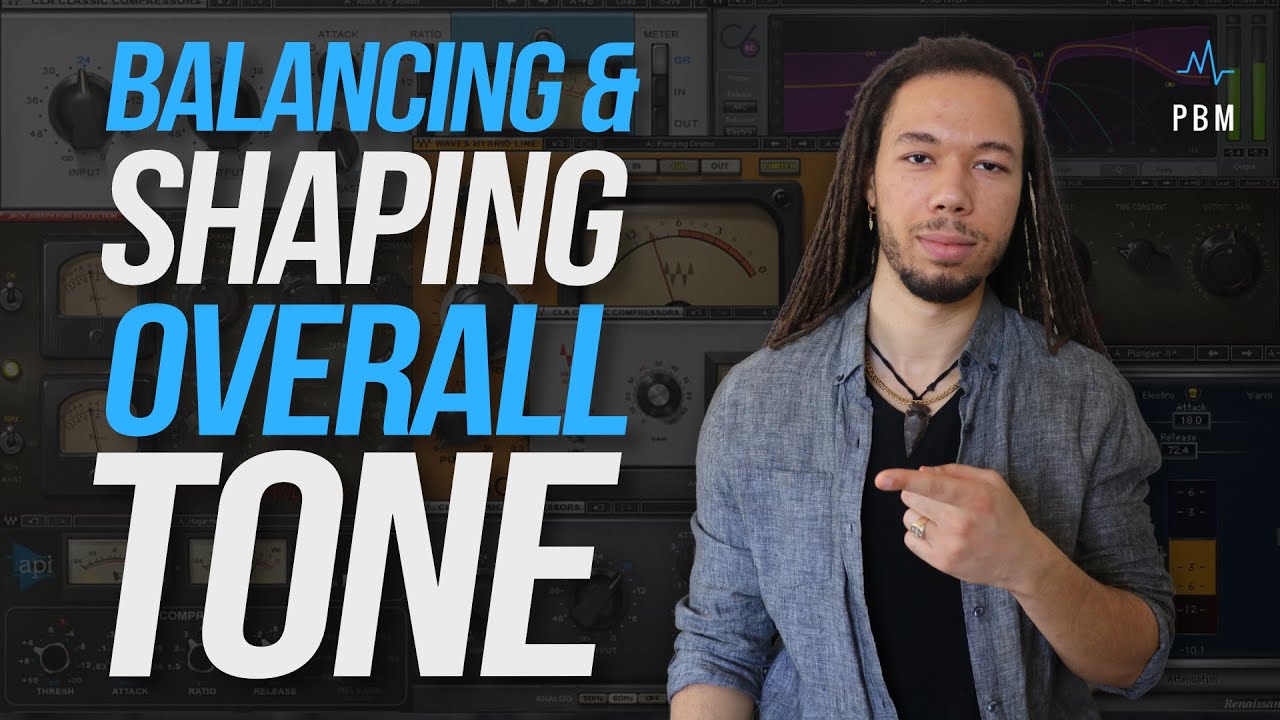 How To Clean Up Your Mix With Tone Shaping EQ - (2 Track Mixing Vid #1)