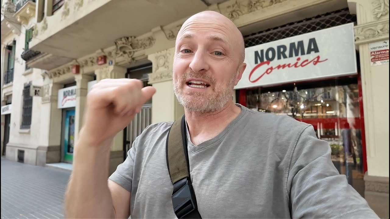 Tour of Norma Comics in Barcelona