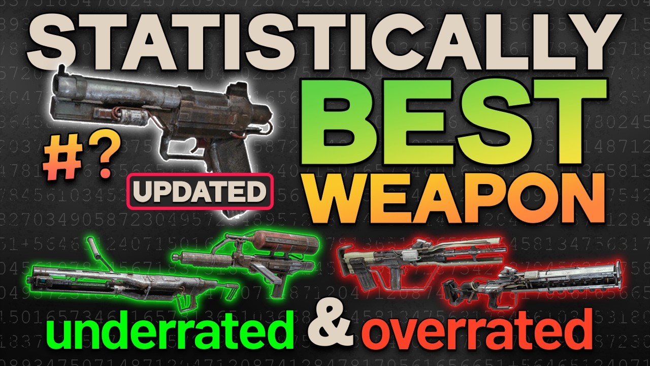 The Statistically Best Weapon  In ARC Raiders