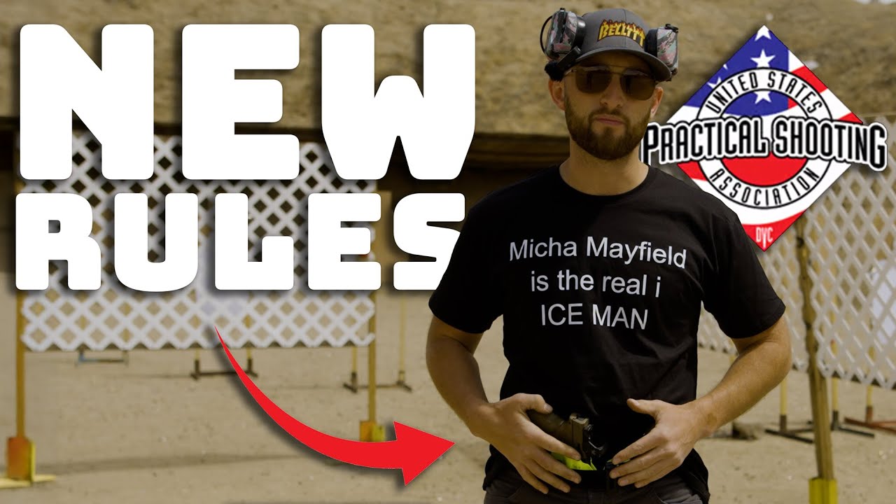 What The NEW USPSA Rule CHANGE Means For Appendix Carry Shooters