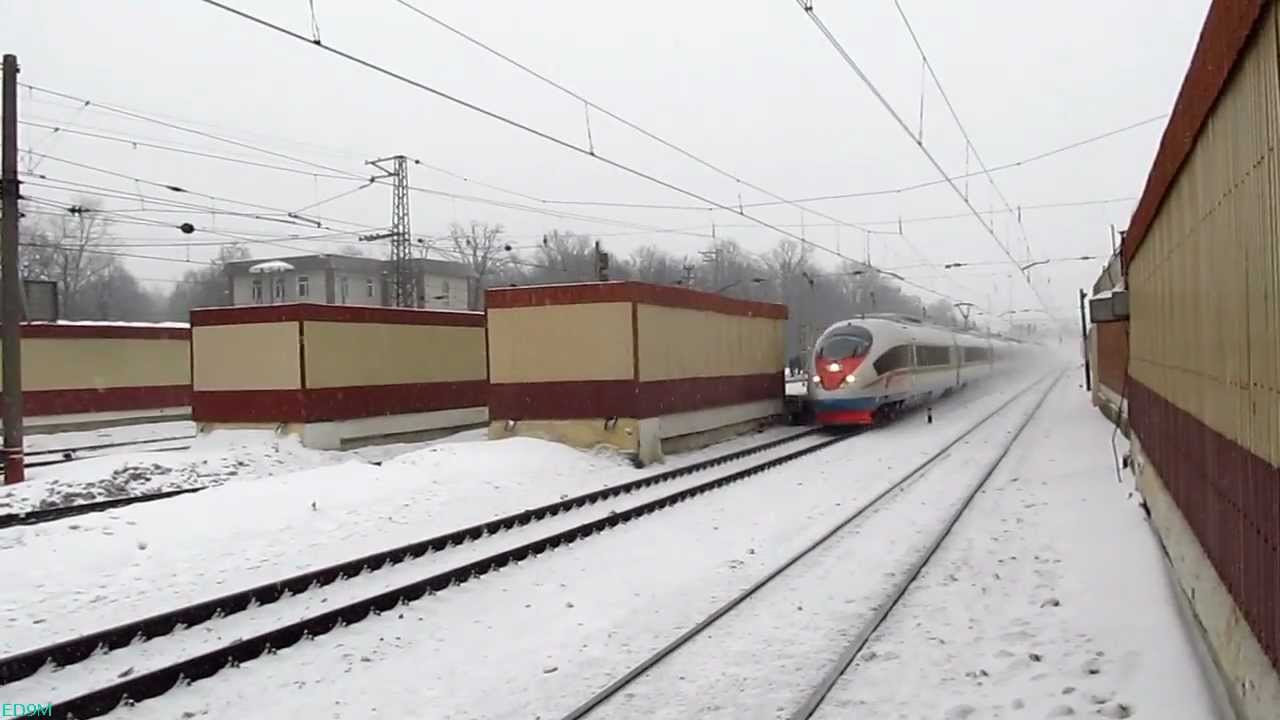 Velaro Rus (ICE 3 for Russia) in Himki 12.03.2012