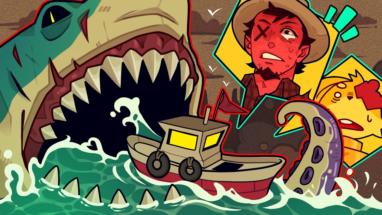 A FISHING LETHAL COMPANY GAME?! | Dreadline Net Quota (w/ H2O Delirious, Kyle, Squirrel)