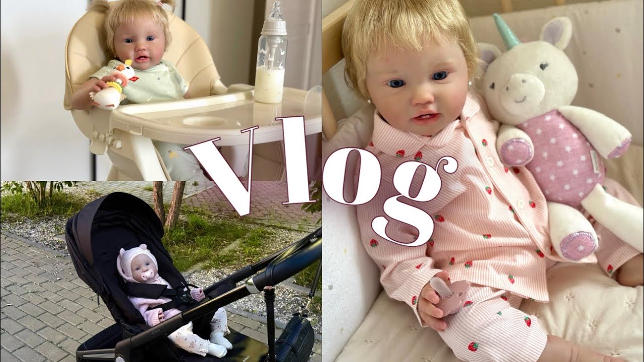 ДЕНЬ С КУКЛОЙ РЕБОРН LOTTIE💖🧸 НОВЫЙ ПРОГУЛОЧНЫЙ БЛОК 