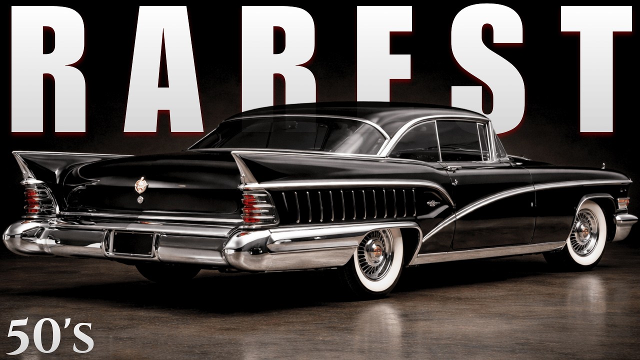 The RAREST American Cars of the 1950s: Forgotten Icons and Ultra-Rare Classics