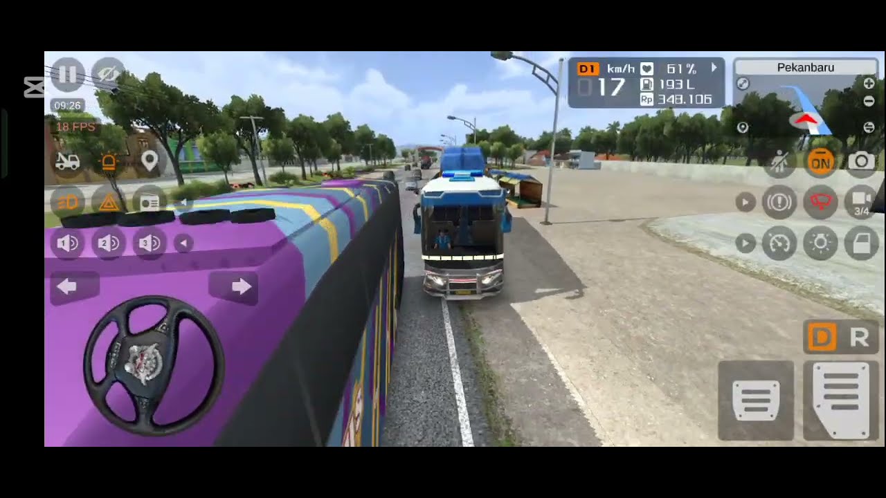Bus Simulator Indonesia | bus destroy |#1|