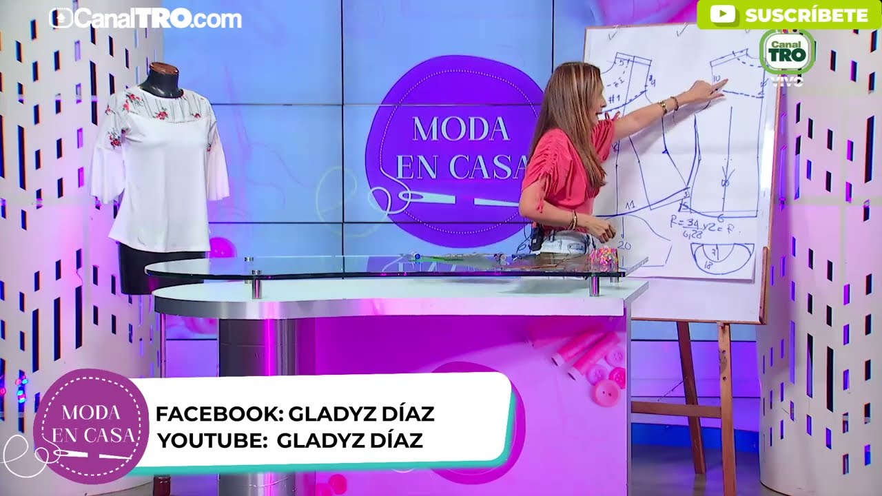 #ModaEnCasa| Aprende a diseñar una blusa para tallas grandes.