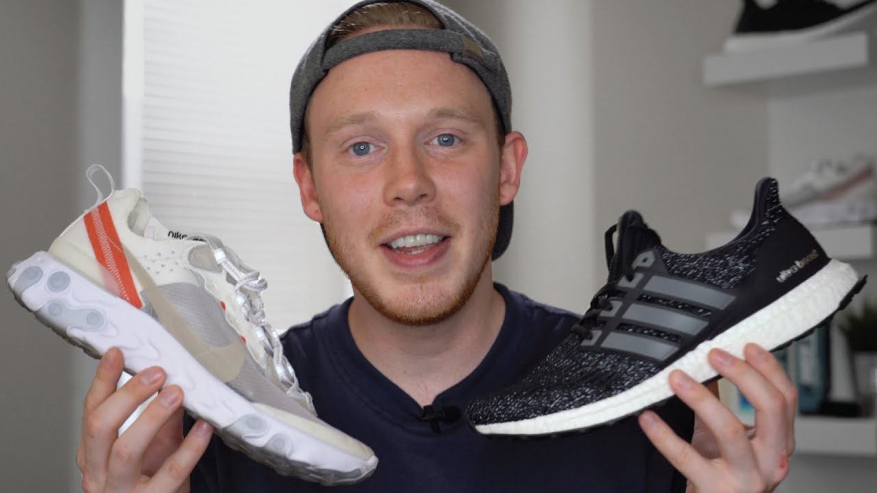 NIKE REACT ELEMENT 87 VS ADIDAS ULTRA BOOST COMPARISON