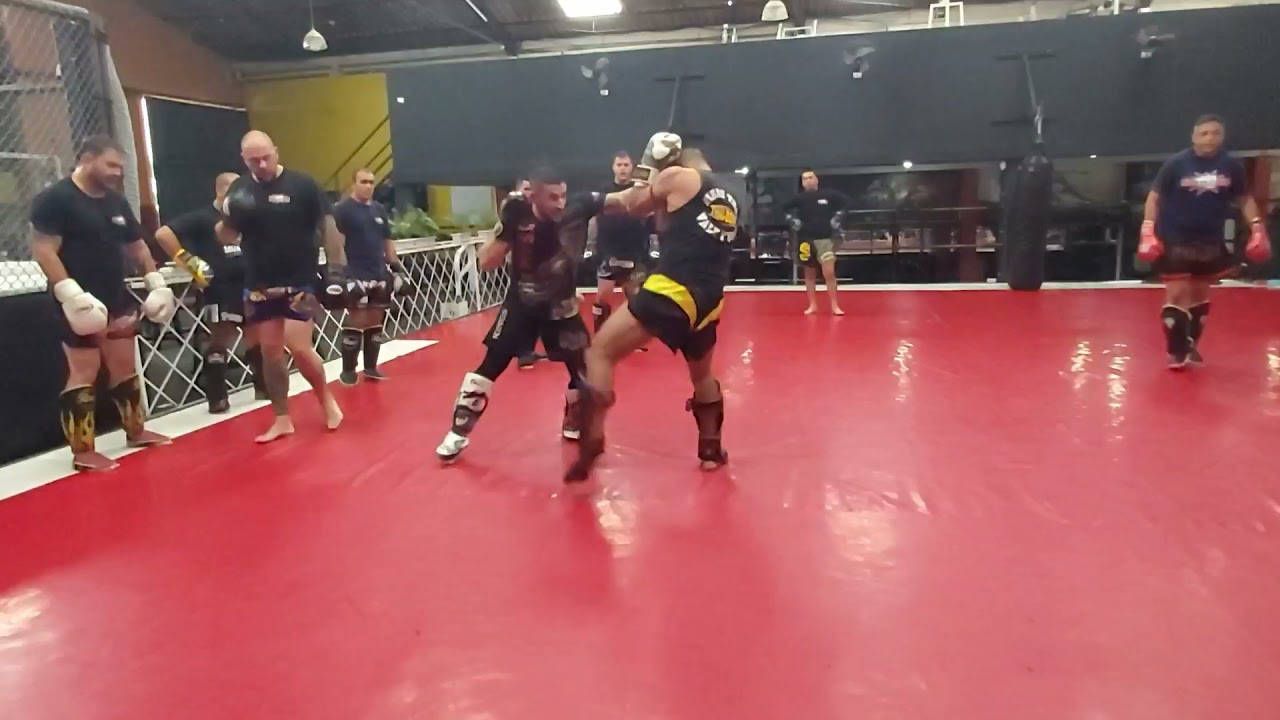 Exame de Gradua&ccedil;&atilde;o Ponta preta Muay Thai-Juliano Prescendo